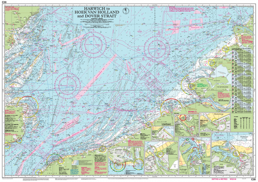C30 Harwich to Hoek van Holland and Dover Strait (Imray Chart)
