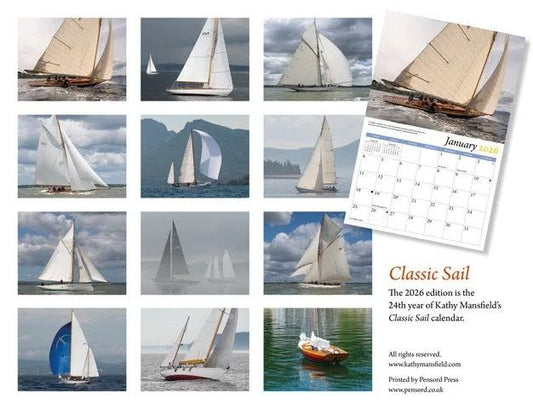 Classic Sail 2026 Calendar