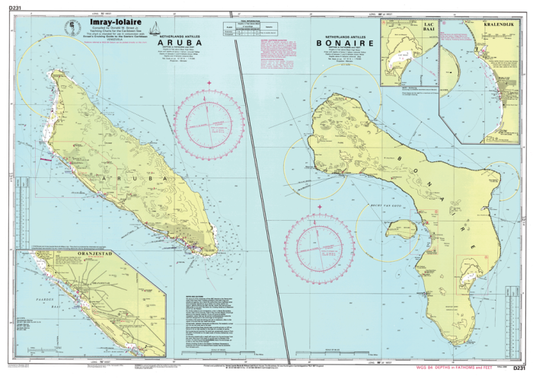D231 Bonaire & Aruba (Imray Chart)