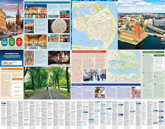 Lonely Planet Stockholm City Map