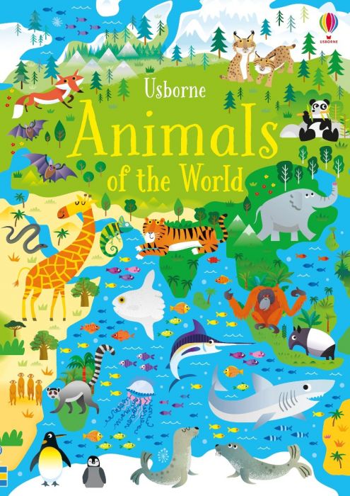 Usborne Book and Jigsaw - Animals of the World