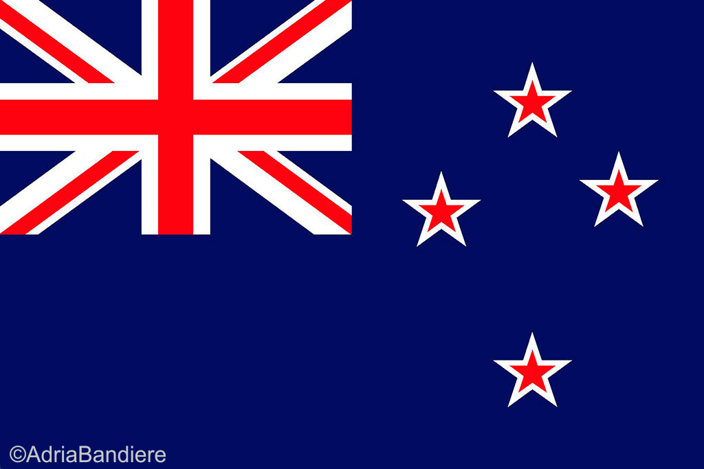 New Zealand 12 x 9 Courtesy Flag Polyester - Boat-Stuff