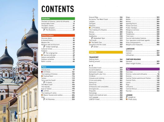 Insight Guides Estonia, Latvia & Lithuania