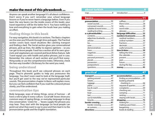 Turkish Phrasebook & Dictionary