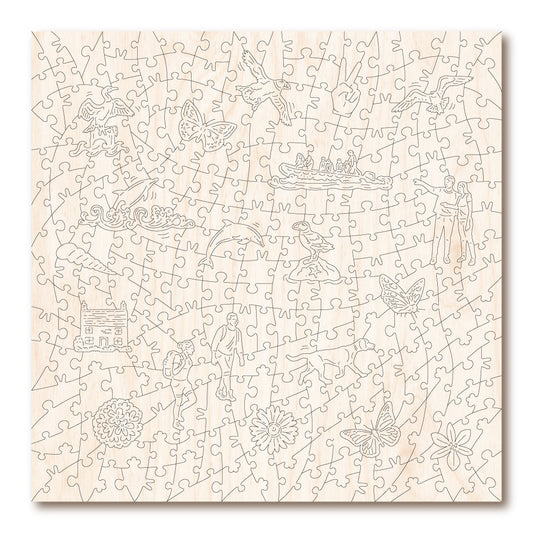 Cottage By The Sea - Victory Wooden Puzzles