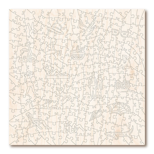 Day Trip To France - Victory Wooden Puzzles