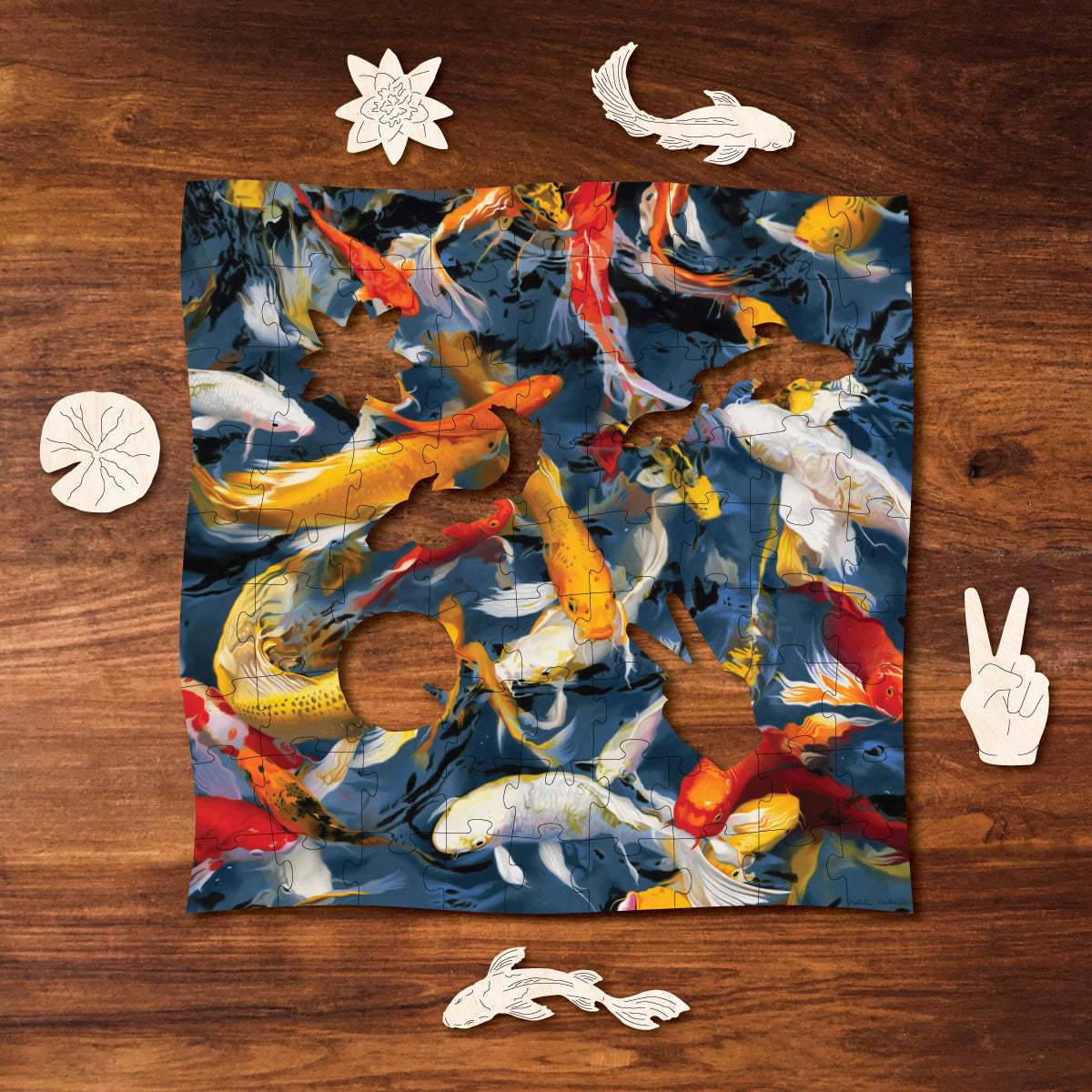 Ladies Who Lunch MINI QT Victory Wooden Puzzles