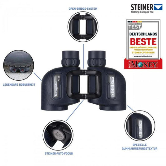 Steiner Navigator 7x50 Binoculars (Without Compass)