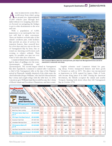Embassy Cruising Guide: New England Coast 17th edition