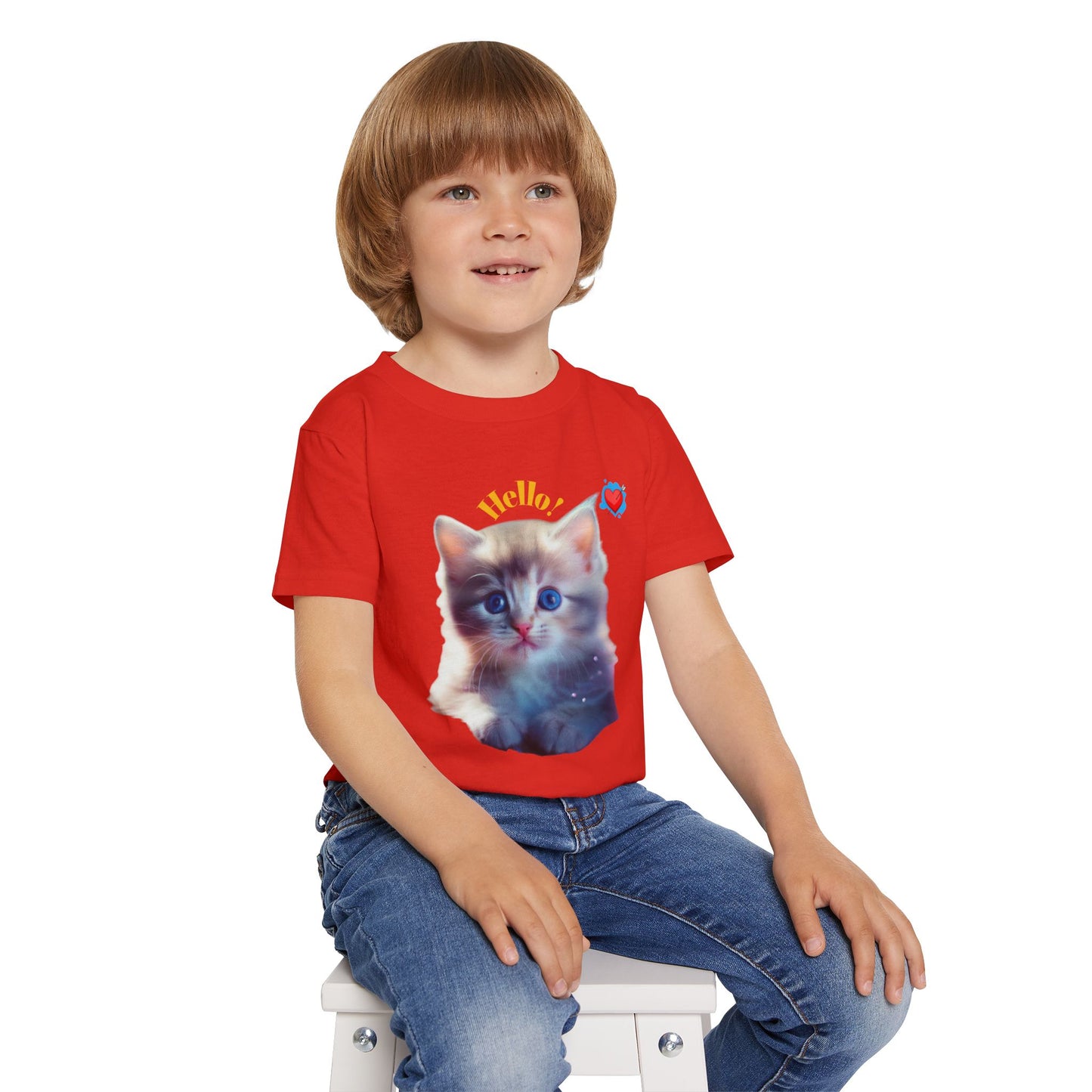 Kitten Themed Toddler T-Shirt
