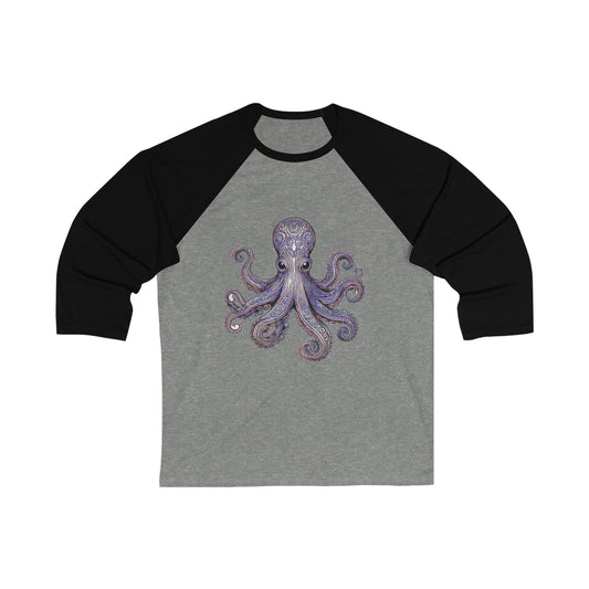 Octopus Baseball Tee