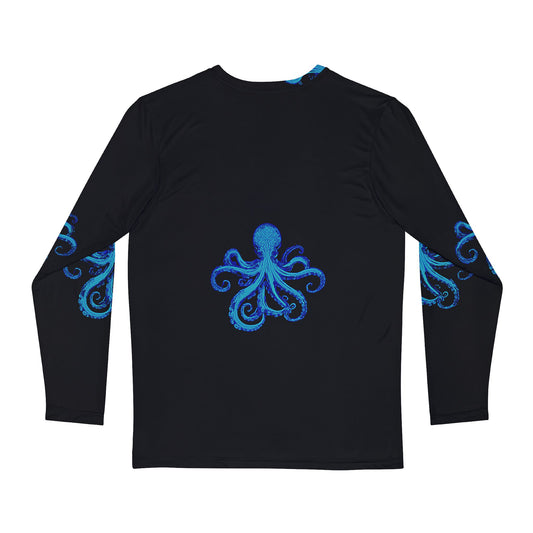 Men's Long Sleeve Shirt - Vibrant Octopus Design - Boat-Stuff Collection