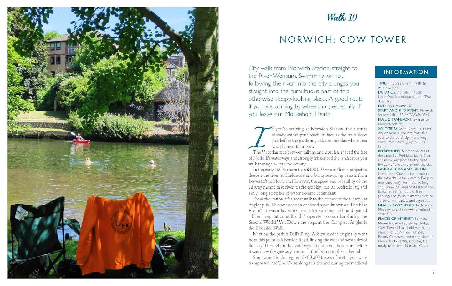 Wild Swimming Walks Norfolk & Suffolk