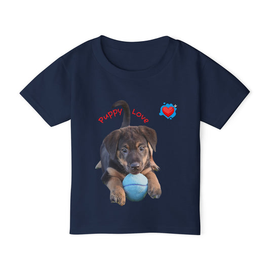 Heavy Cotton™ Puppy Love Toddler T-shirt
