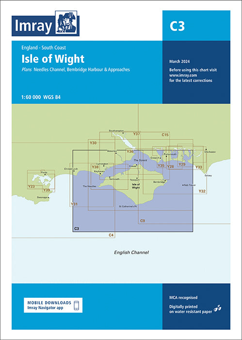 C3 Isle of Wight (Imray Chart)
