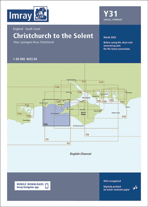 Y31 Christchurch to the Solent (Imray Chart)