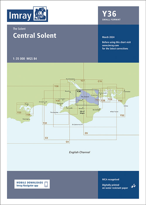 Y36 Central Solent (Imray Chart)