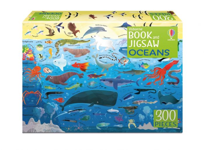 Usborne Book and Jigsaw - Oceans