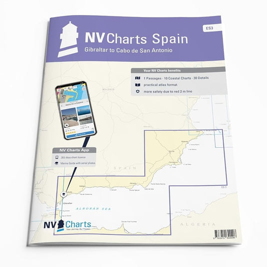 NV Atlas Spain ES 3 - Cabo San Antonio to Gibraltar