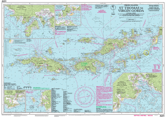 A233 Virgin Islands (Imray Chart)