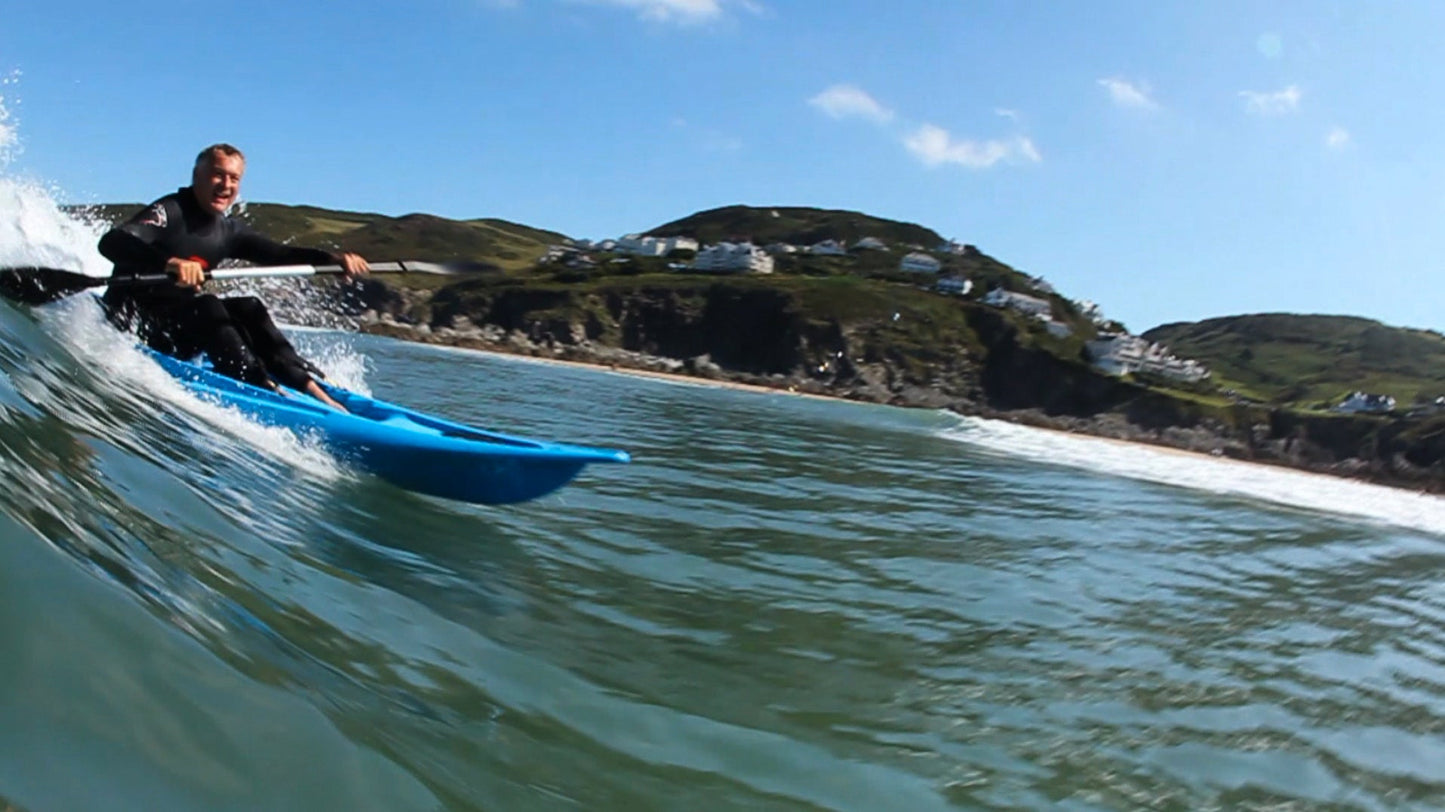 Surf Solo Kayak | Plastic Neutral | Blue | Agile & Fun