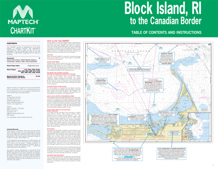 ChartKit Region 2 - Block Island, R.I. to the Canadian Border