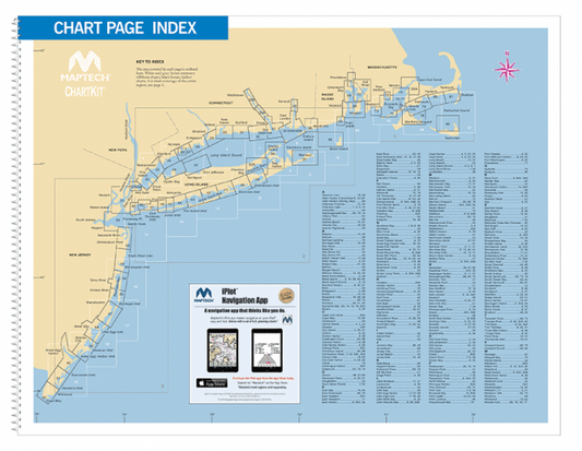 ChartKit Region 3 - New York to Nantucket and to Cape May, New Jersey