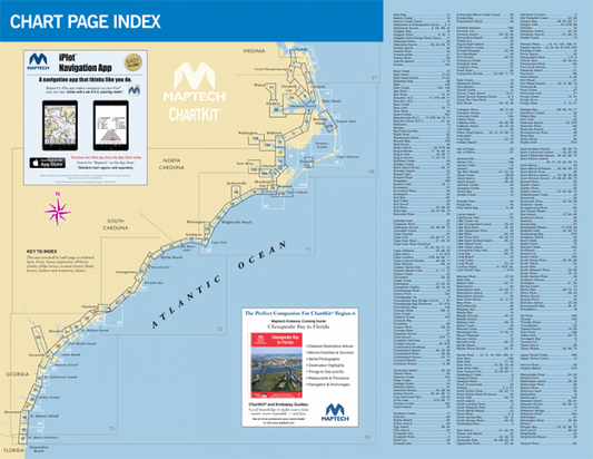 ChartKit Region 6 - Norfolk, Va. To Florida and the Intracoastal Waterway