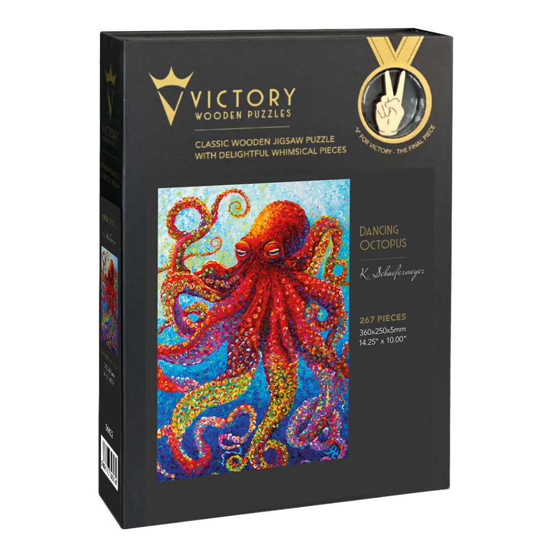Dancing Octopus - Victory Wooden Puzzles