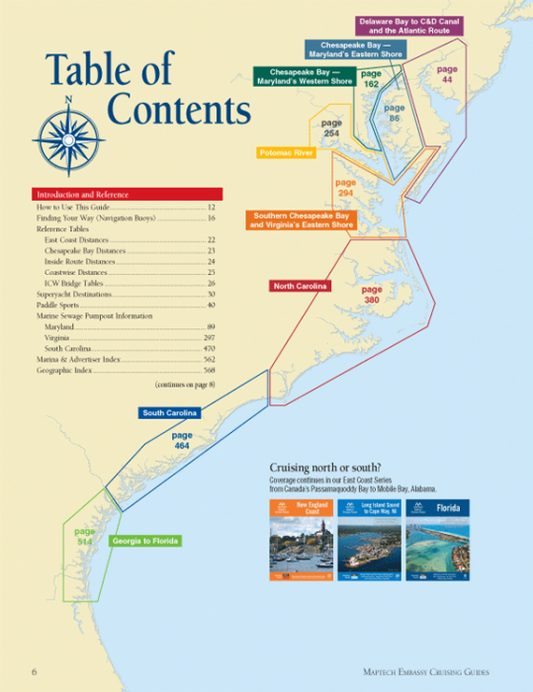 Embassy Cruising Guide: Chesapeake Bay to Florida & the ICW