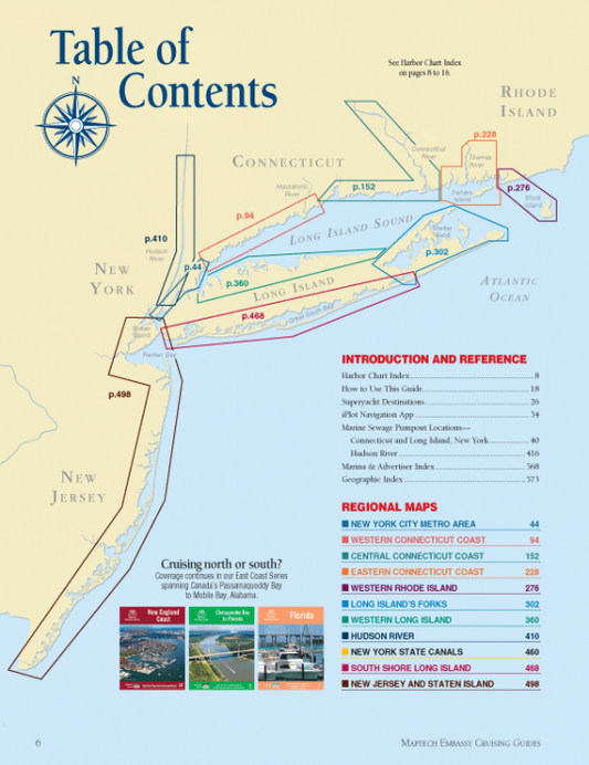 Embassy Cruising Guide: Long Island Sound to Cape May, NJ