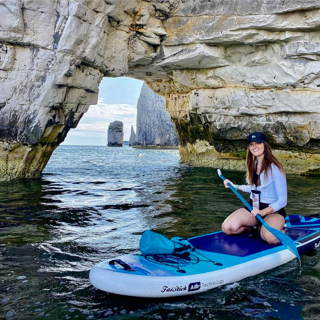 Pure Art 10'6 Inflatable Stand Up Paddle Board Package | With SEAT