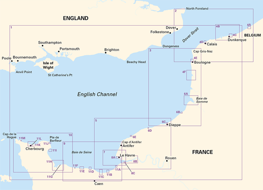 Imray Chart Pack - 2110 North France