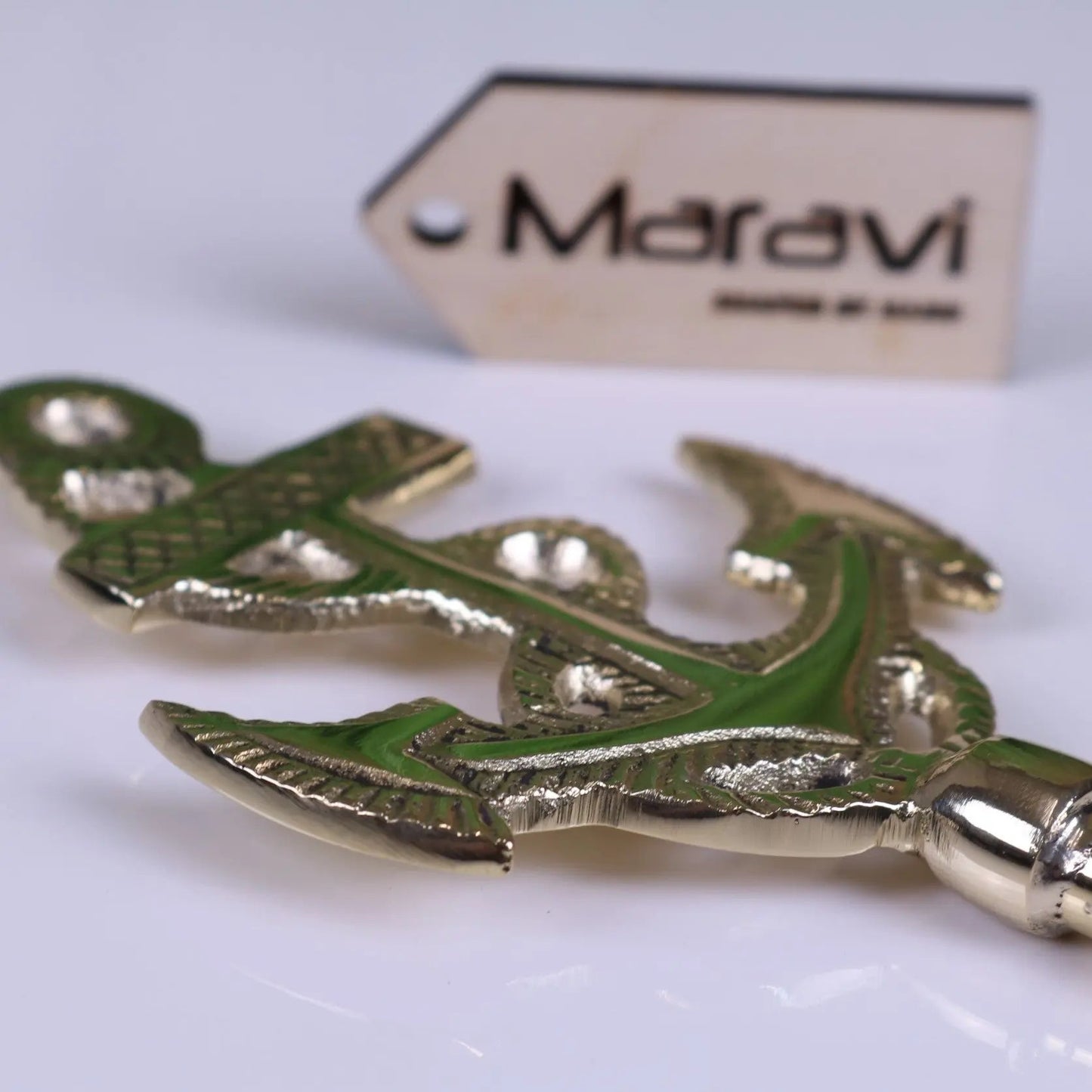 Pali Brass Shoe Horn Ships Anchor Design 48cm