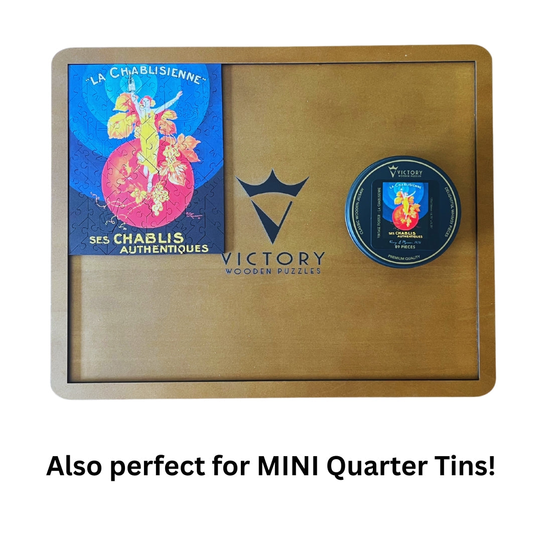 Medium Puzzle Tray For Medium & MINI QT Victory Wooden Puzzles