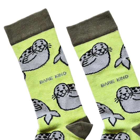 Save the Seals Bamboo Socks - Boat-Stuff