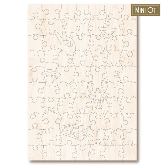 Vintage Poster - Life Aboard Cunard MINI QT