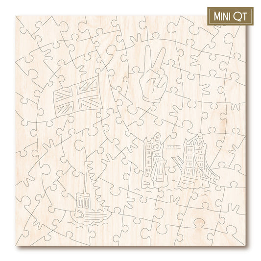 Tower Bridge MINI QT Victory Wooden Puzzles
