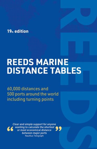 Reeds Marine Distance Tables, 19th edition **Pre-order. Available 15 Jan 2026 **