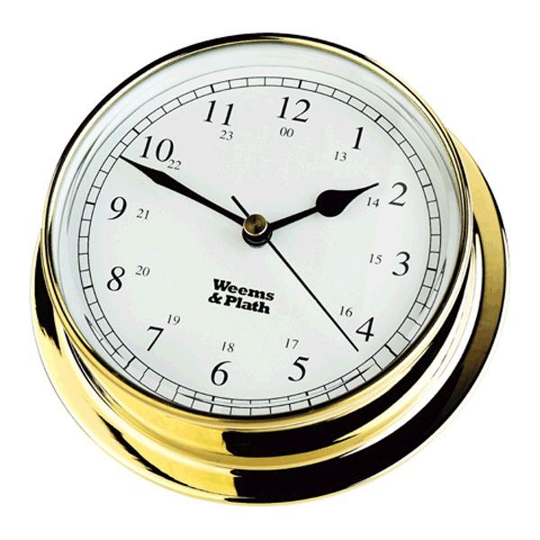 Brass Endurance 125 Clock