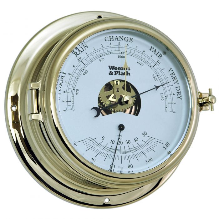 Endurance II 135 Brass Barometer & Thermometer