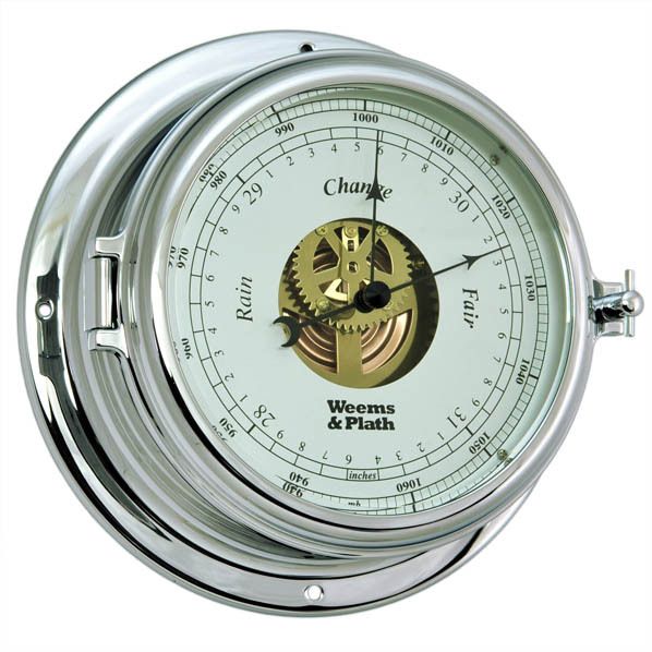Endurance II 135 Chrome Open Dial Barometer
