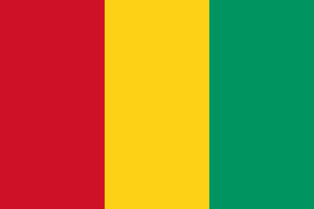 Guinea Courtesy Flag