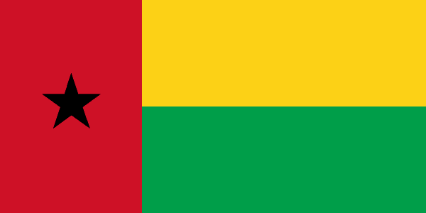 Guinea Bissau Courtesy Flag