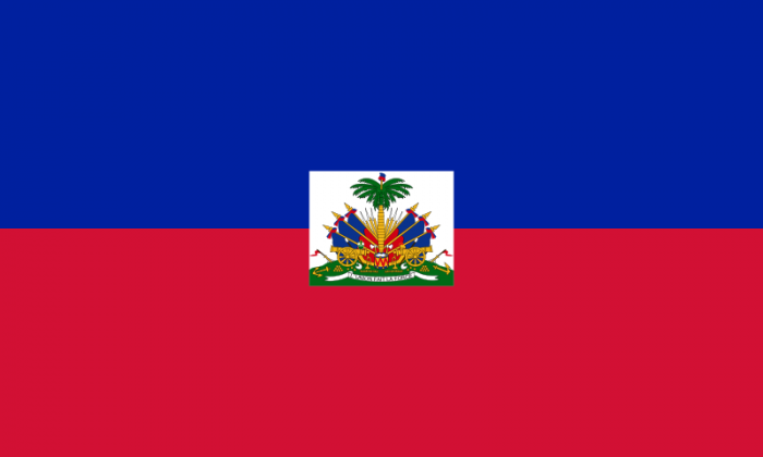 Haiti State Courtesy Flag