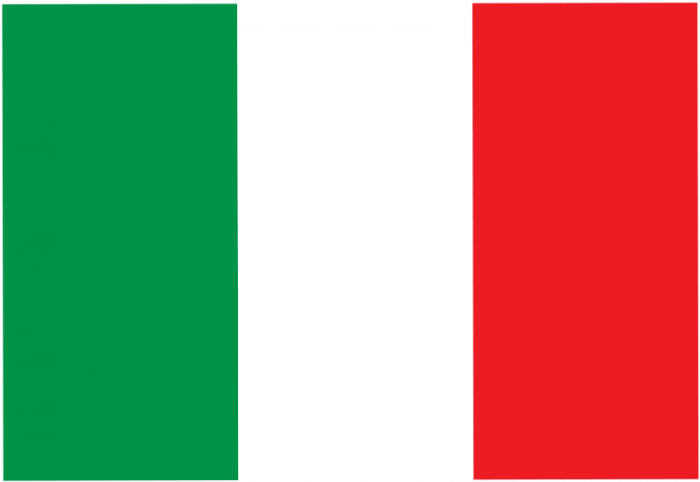 Italy National Courtesy Flag