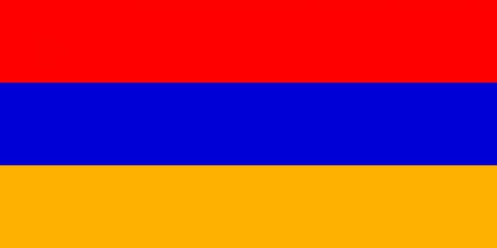 Armenia Courtesy Flag