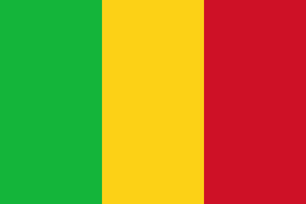 Mali Courtesy Flag