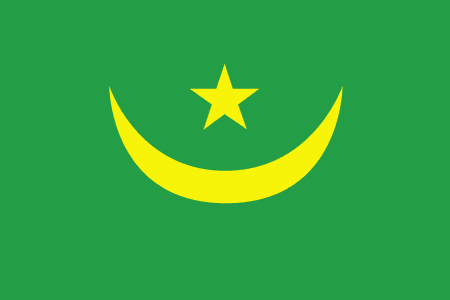 Mauritania Courtesy Flag