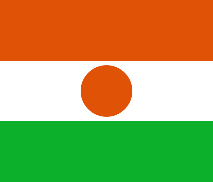 Niger Courtesy Flag